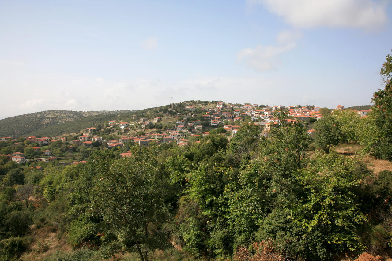 Arhontiko Parnona Karyes Exterior foto
