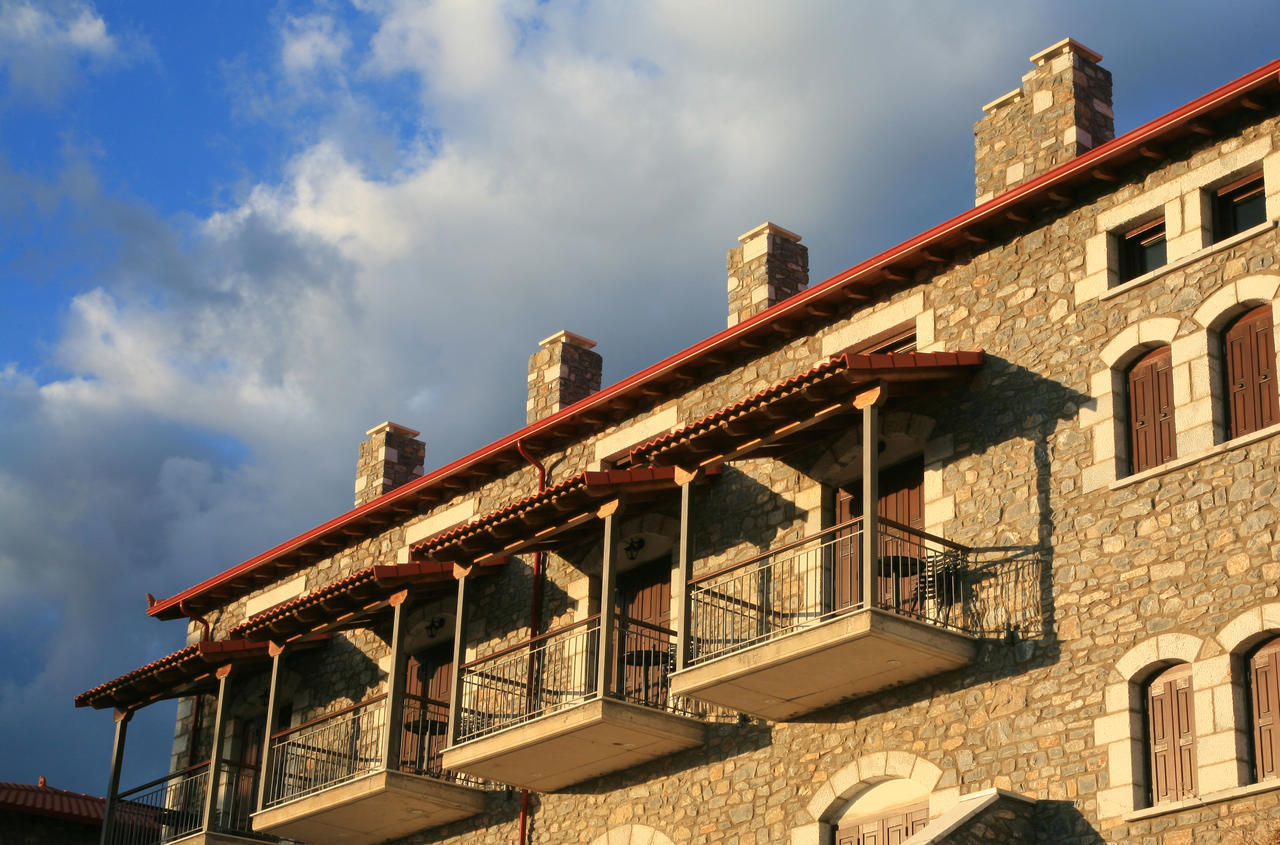 Arhontiko Parnona Karyes Exterior foto